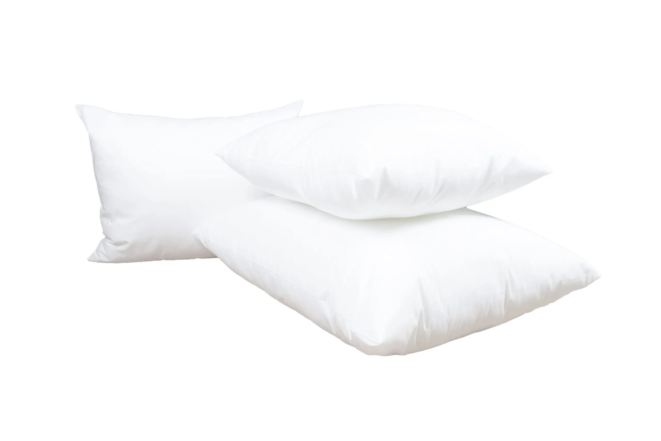 Uniquu paloturvalliset valkoiset sileäpintaiset hotellityynyt.