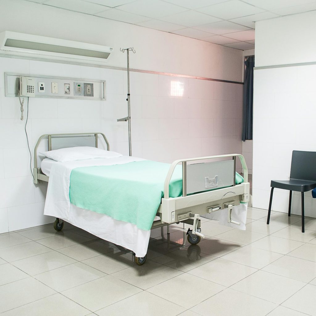 Sairaala, neliömallinen kuva