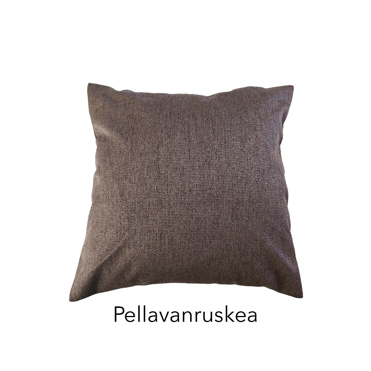 Kaarina koristetyynynpäällinen pellavanruskea.