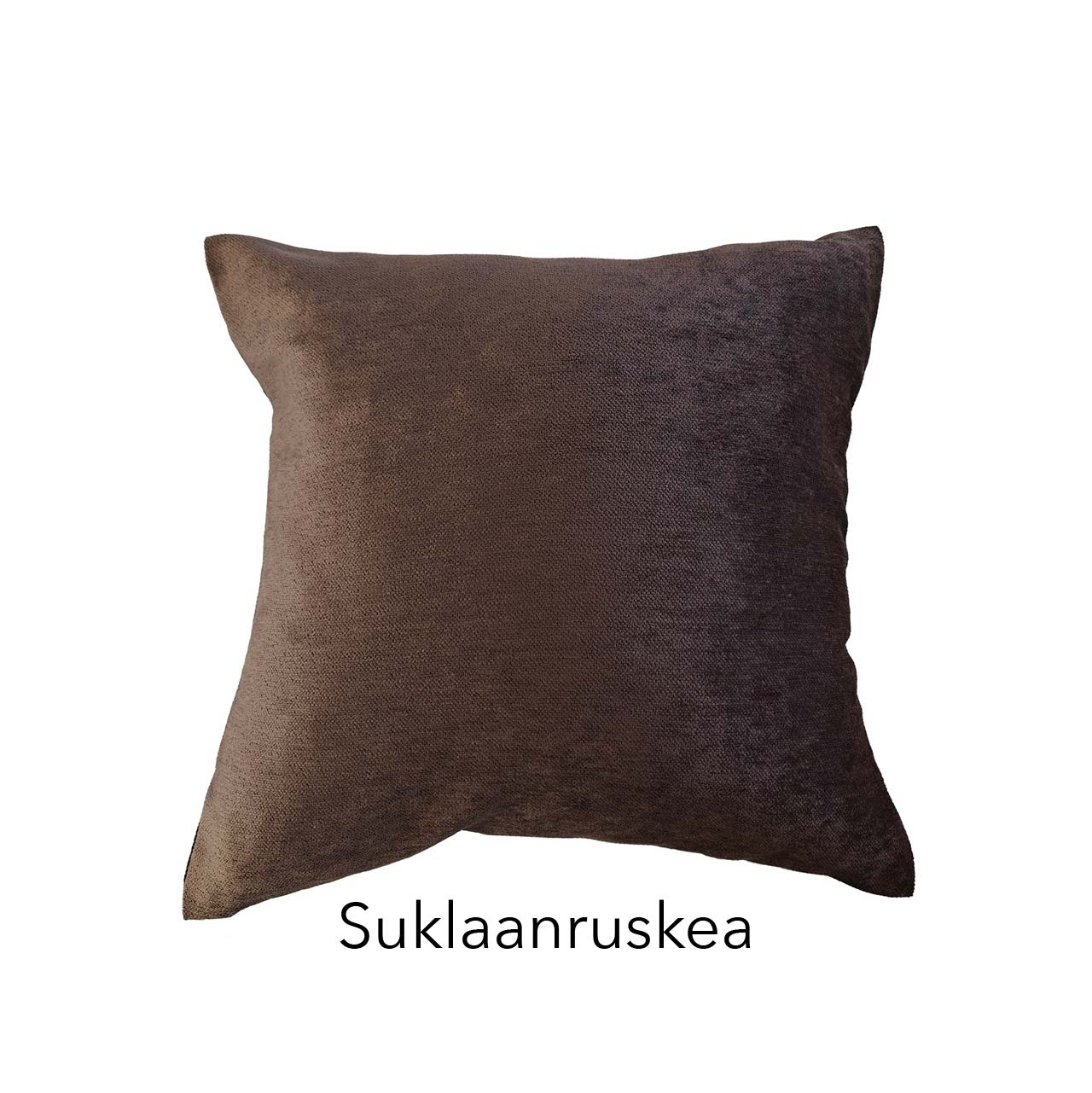 Kaarina koristetyynynpäällinen suklaanruskea.